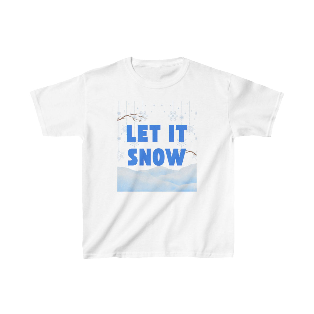 Kids Let It Snow Shirt – Fun Winter Apparel for Kids