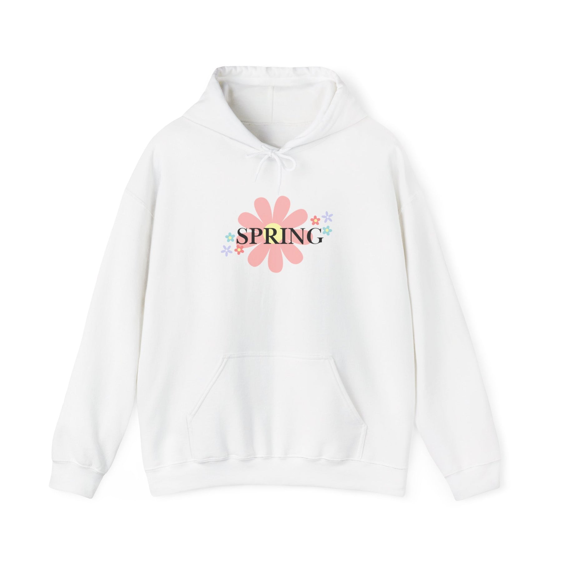 Spring Bloom Unisex Hoodie - Cozy Heavy Blend Sweatshirt for Seasonal Comfort