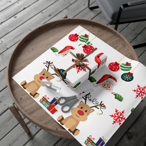 Sneaky Santa Gift Wrap Papers