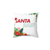 Santa Baby Square Pillow