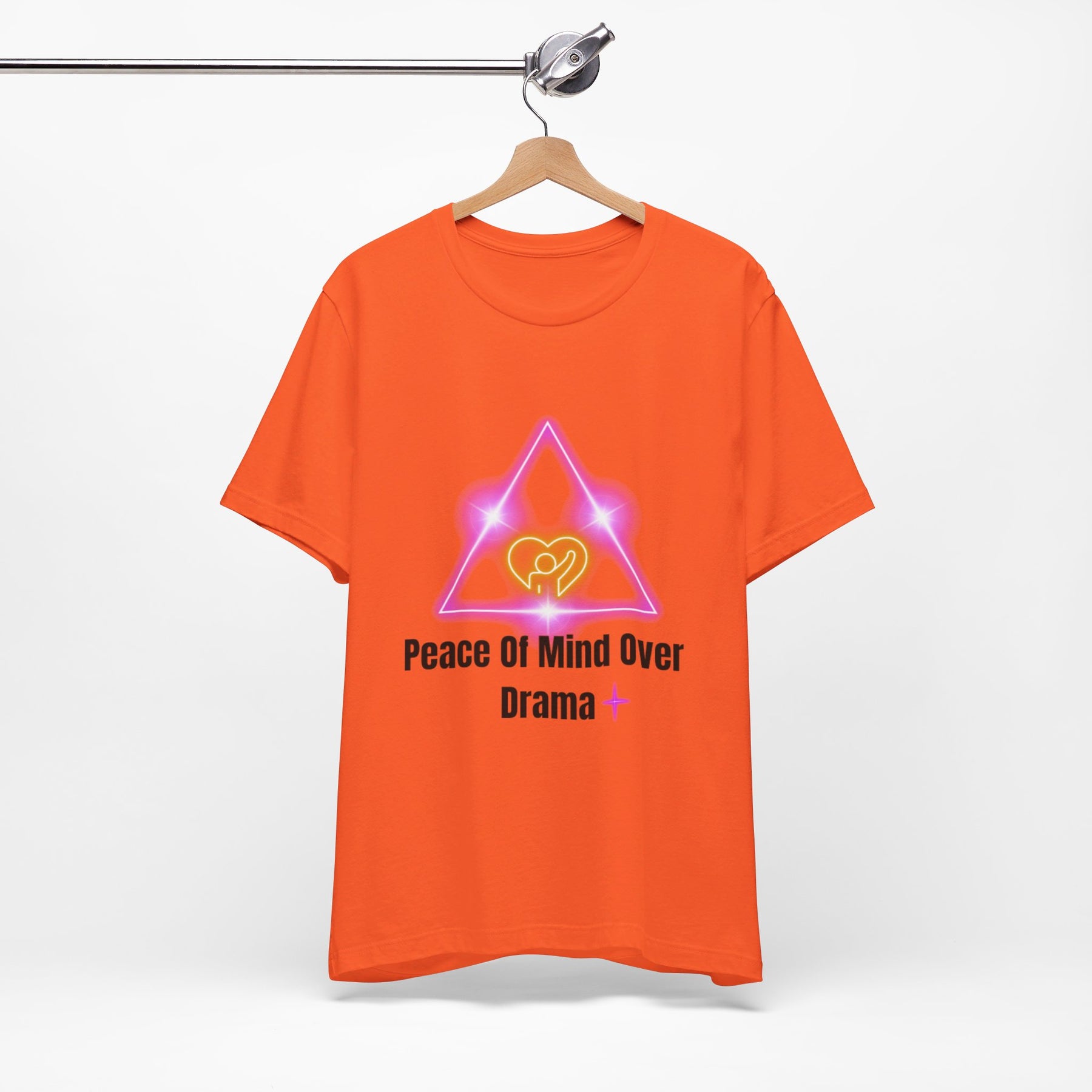 Peace Of Mind Over Drama -I Am Her!!! - Unisex Jersey Short Sleeve Tee