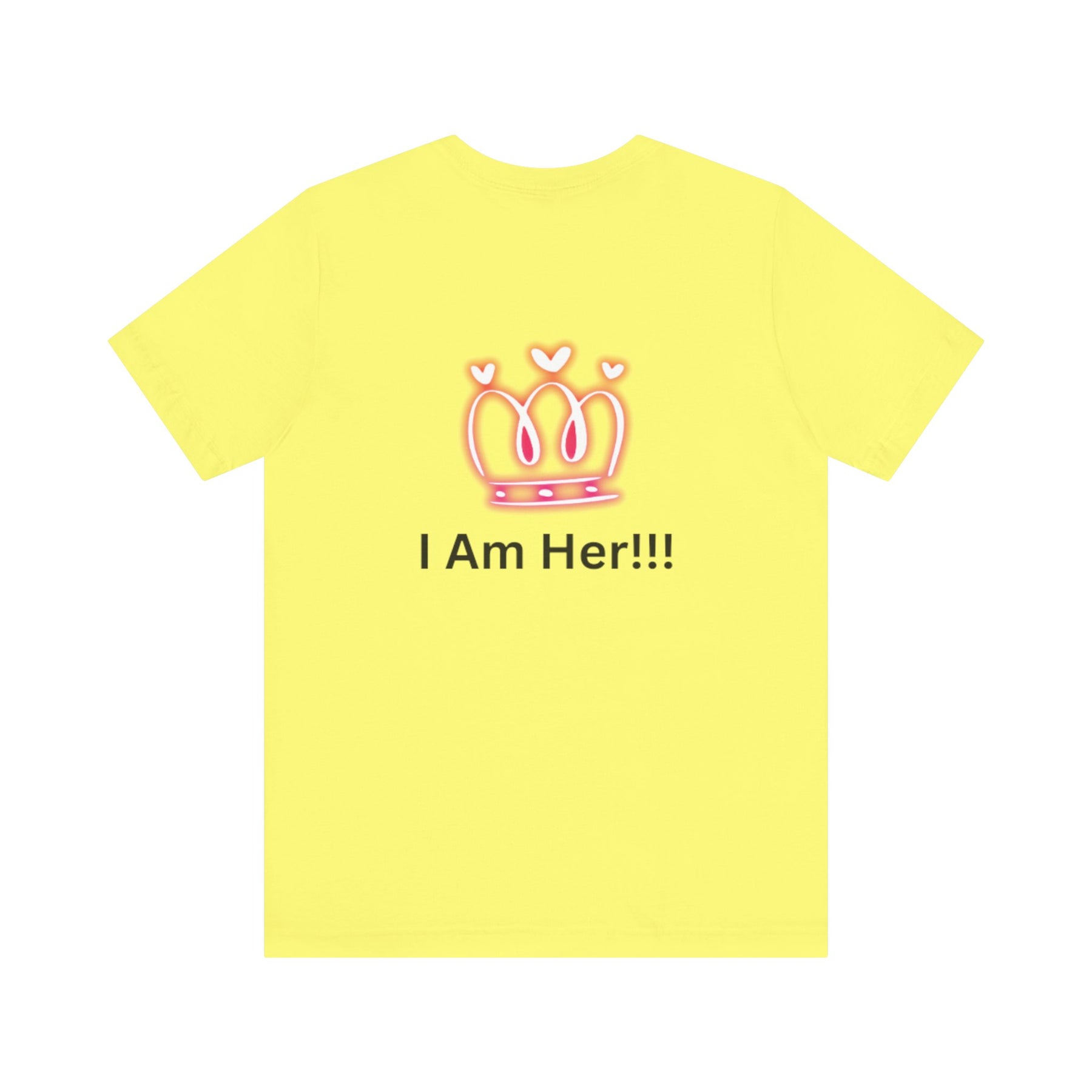 Peace Of Mind Over Drama -I Am Her!!! - Unisex Jersey Short Sleeve Tee