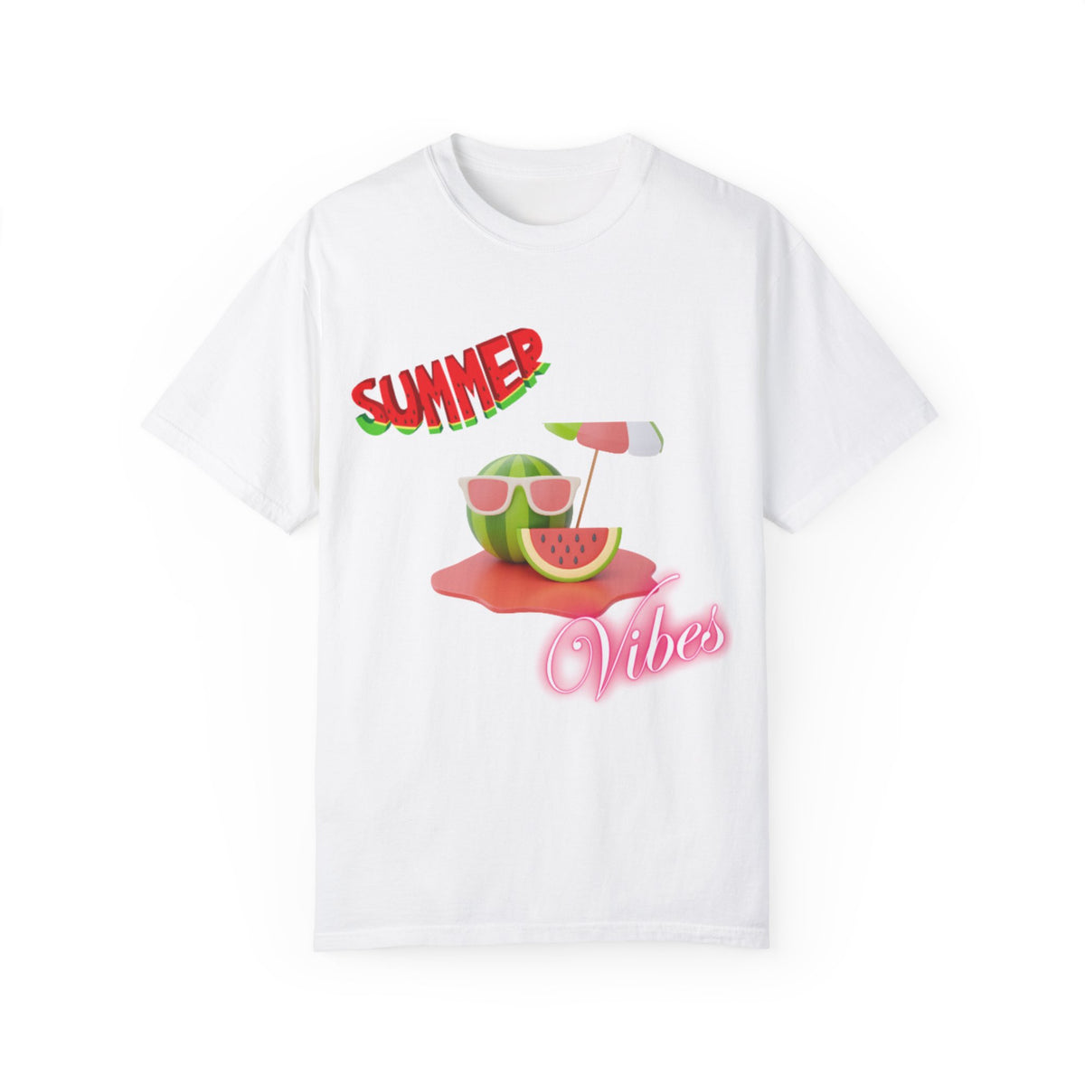 Summer Vibes Unisex Garment-Dyed T-shirt