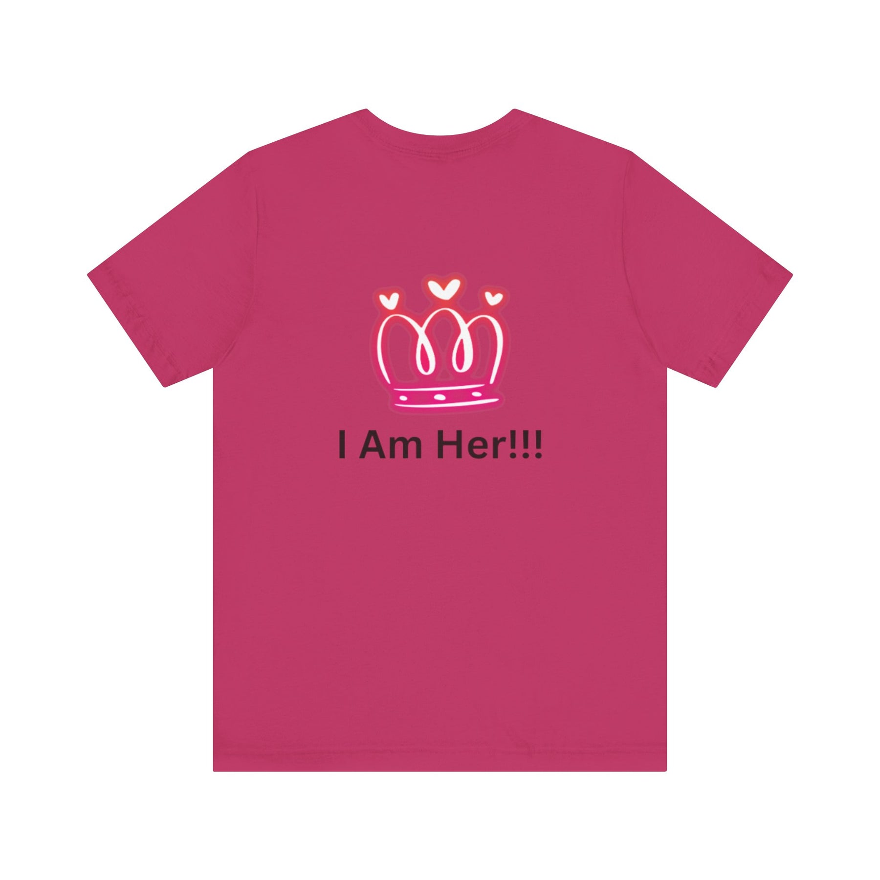 Peace Of Mind Over Drama -I Am Her!!! - Unisex Jersey Short Sleeve Tee