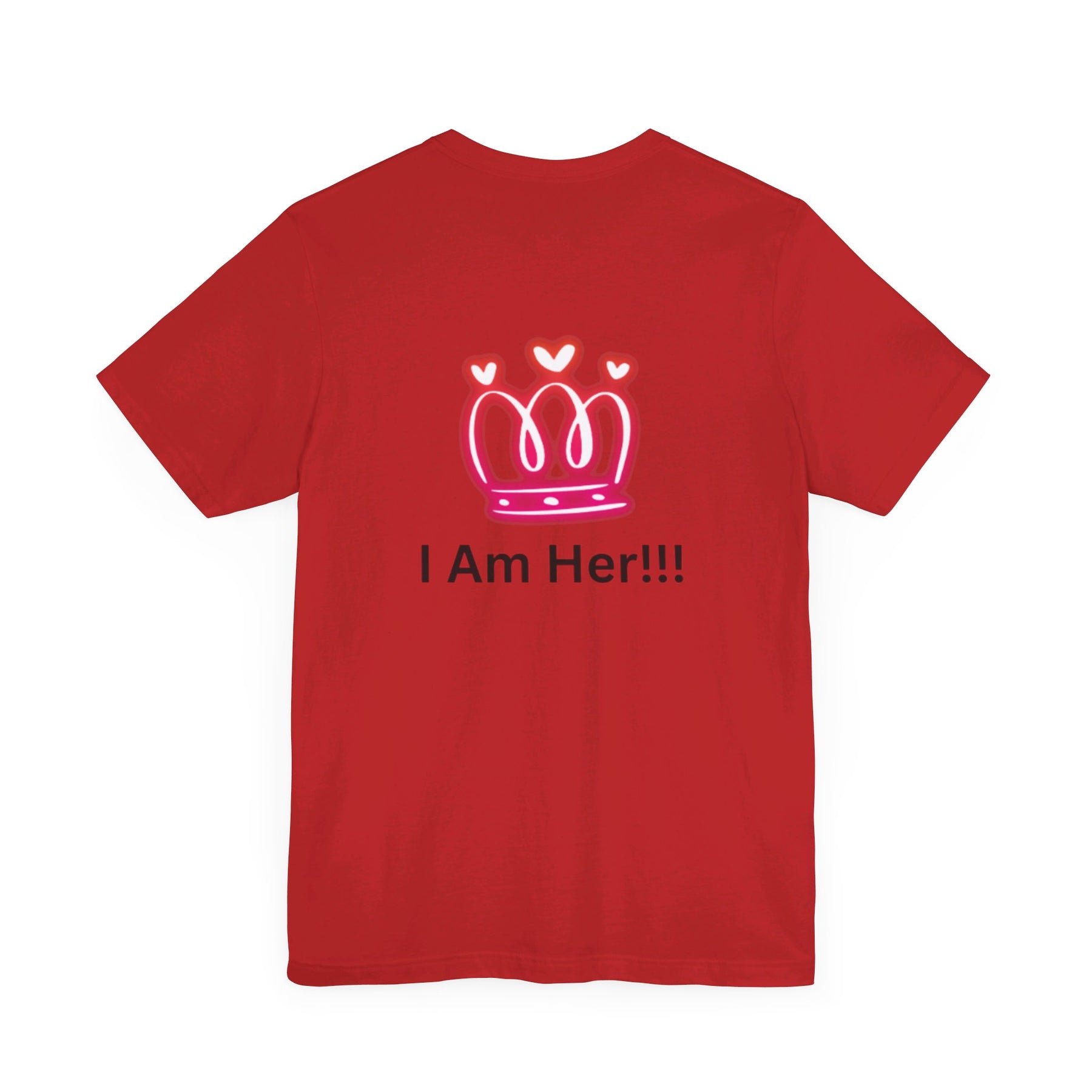 Peace Of Mind Over Drama -I Am Her!!! - Unisex Jersey Short Sleeve Tee