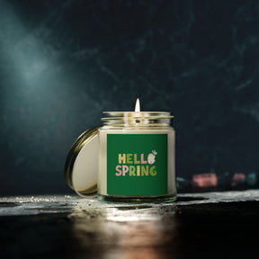 Hello Spring Scented Candle - Coconut Apricot Wax (4oz/9oz)
