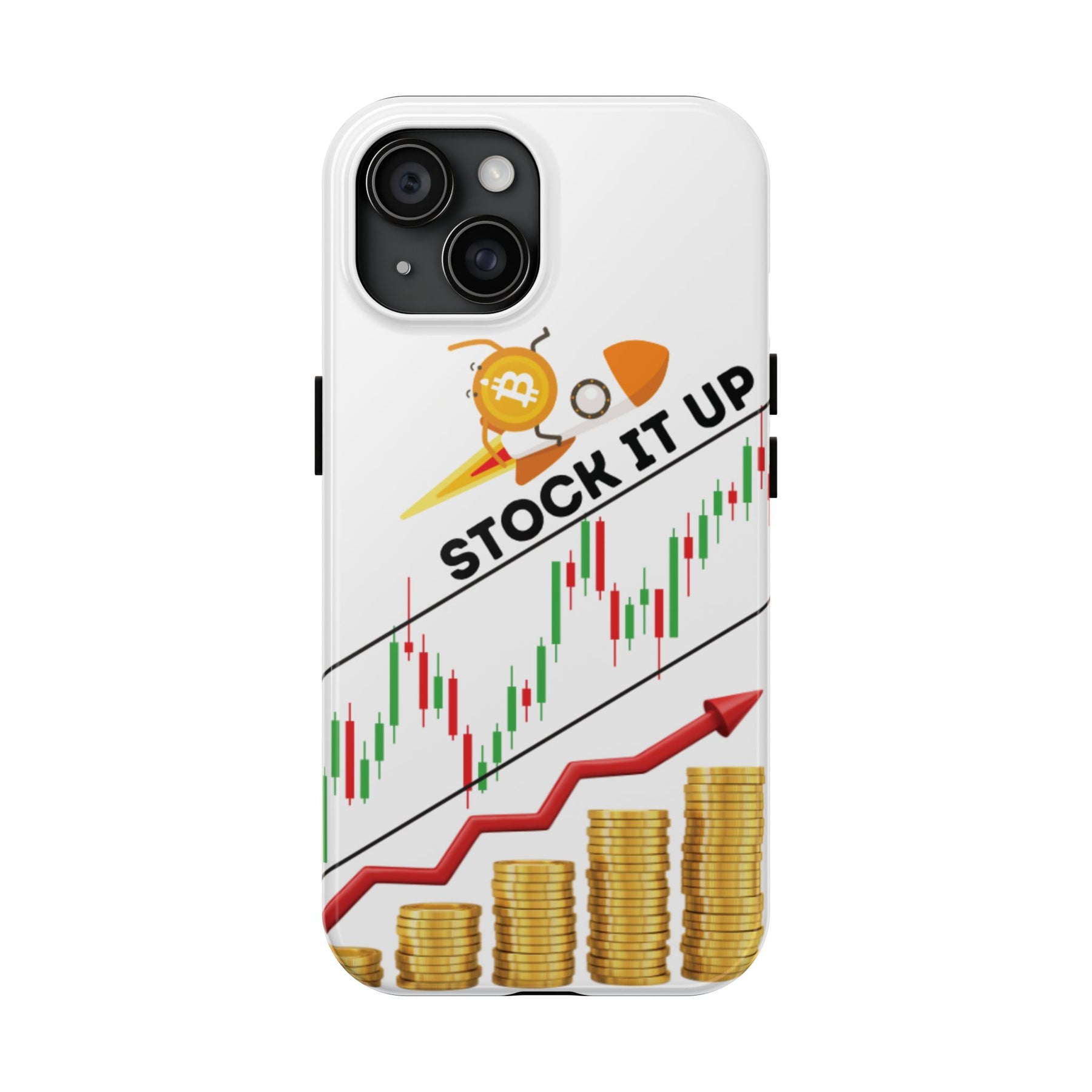 Stock It Up Stock Market Phone Case – Stylish Protection for Traders