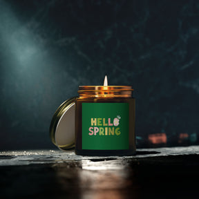 Hello Spring Scented Candle - Coconut Apricot Wax (4oz/9oz)