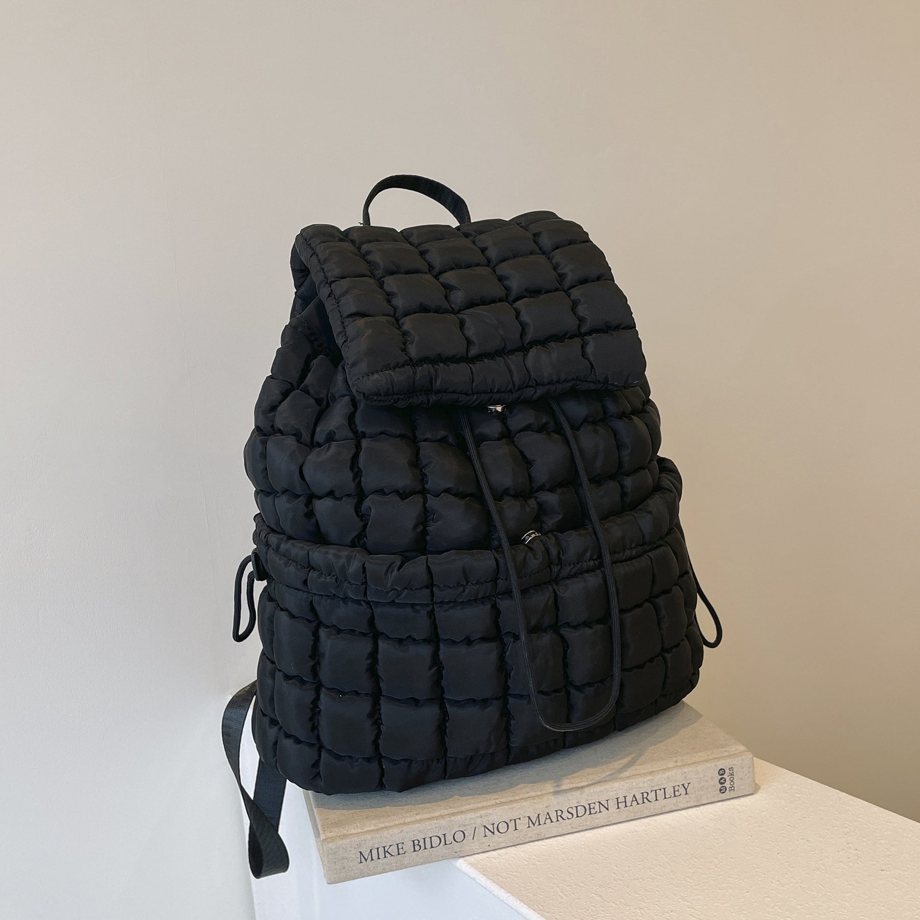 Candy Color Quilted Backpack