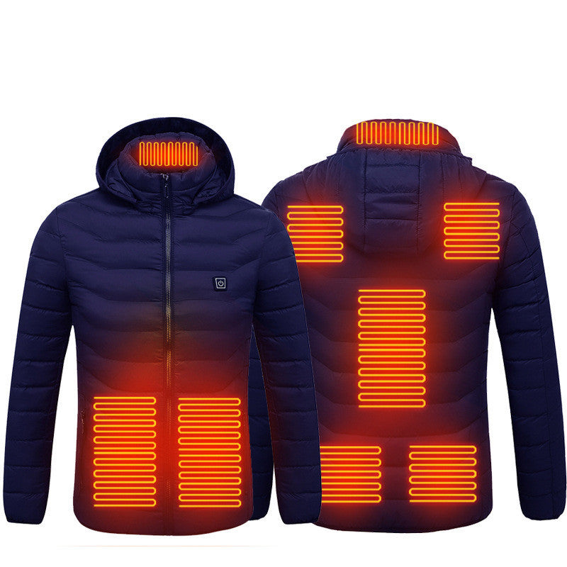 Men Heated Puffer Jacket