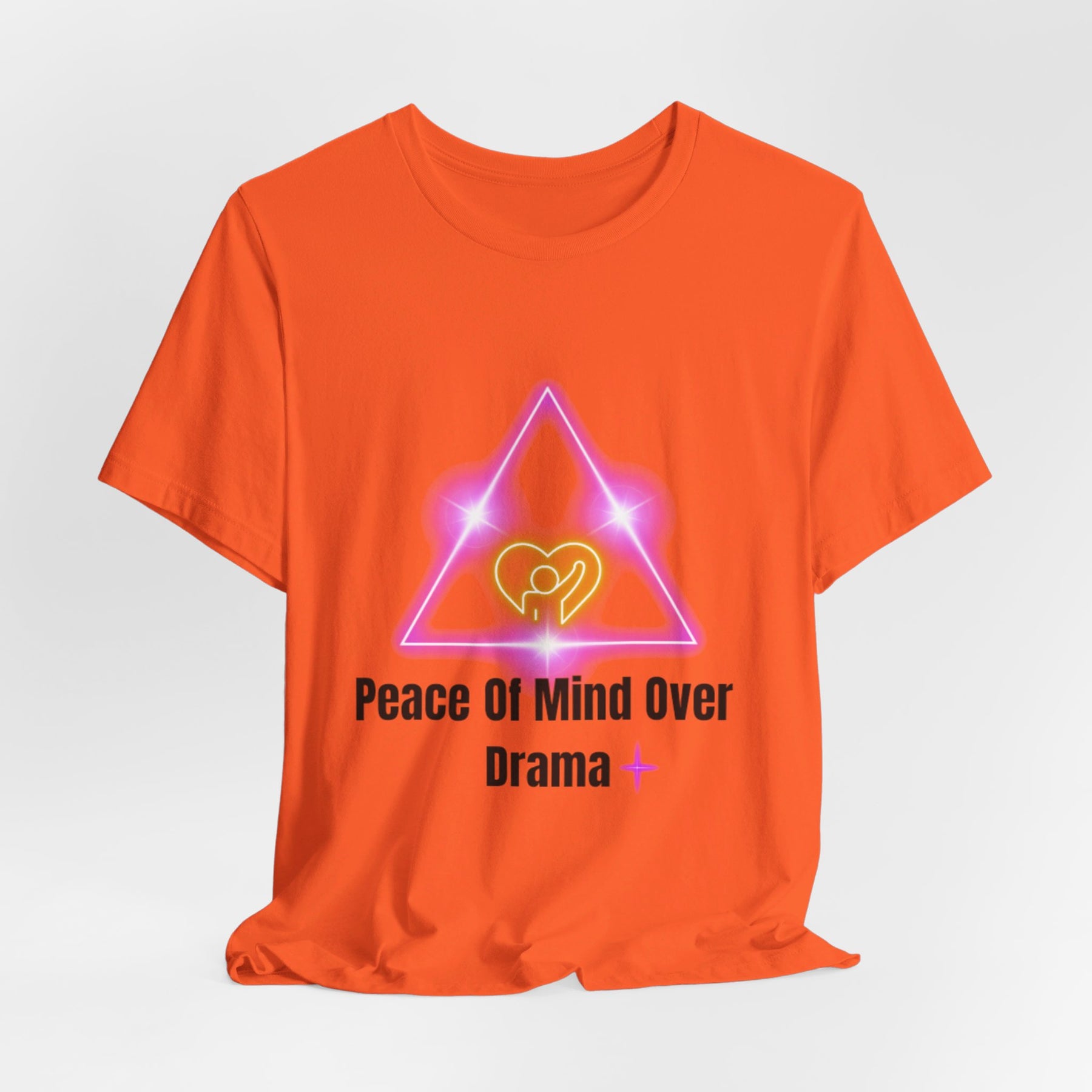 Peace Of Mind Over Drama -I Am Her!!! - Unisex Jersey Short Sleeve Tee