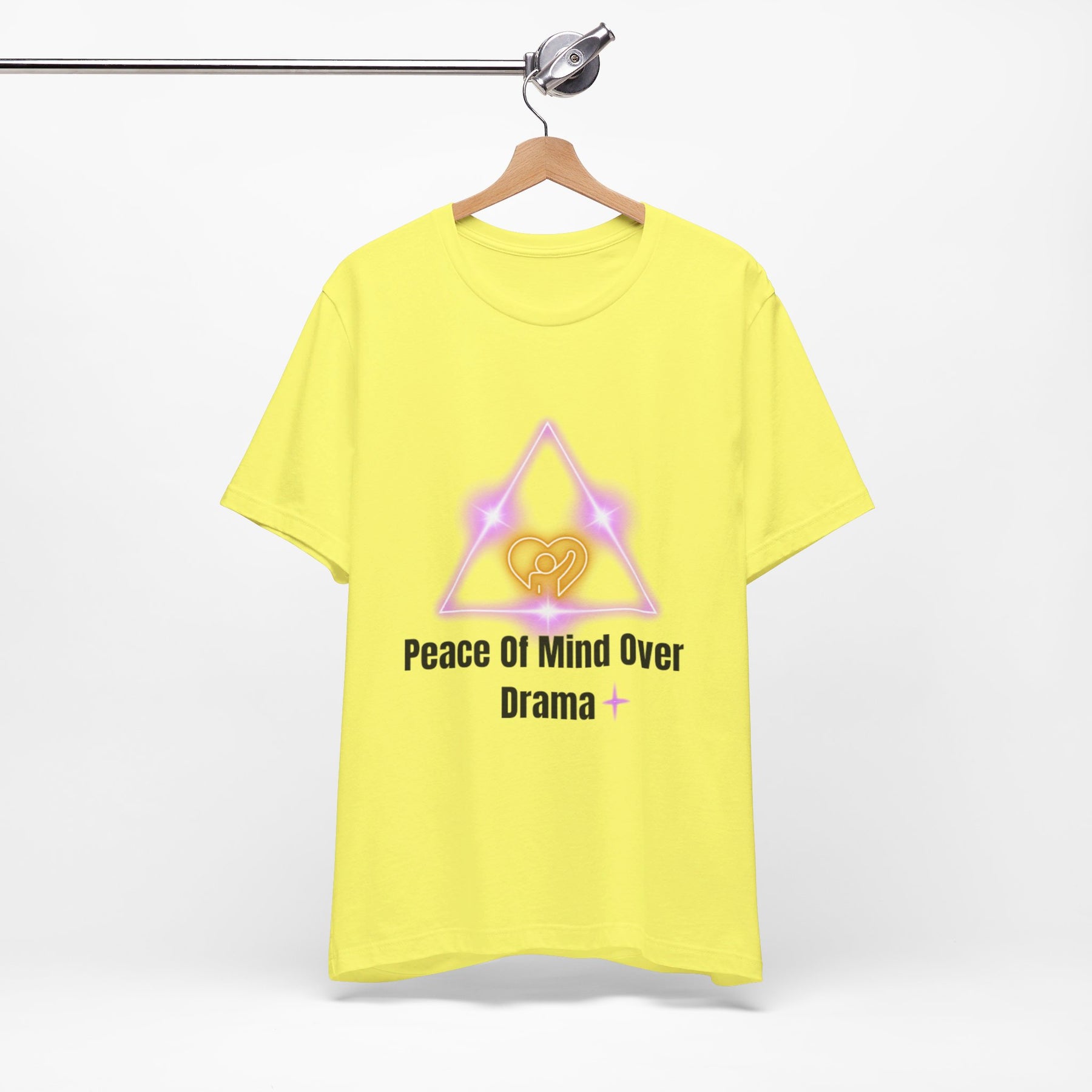 Peace Of Mind Over Drama -I Am Her!!! - Unisex Jersey Short Sleeve Tee