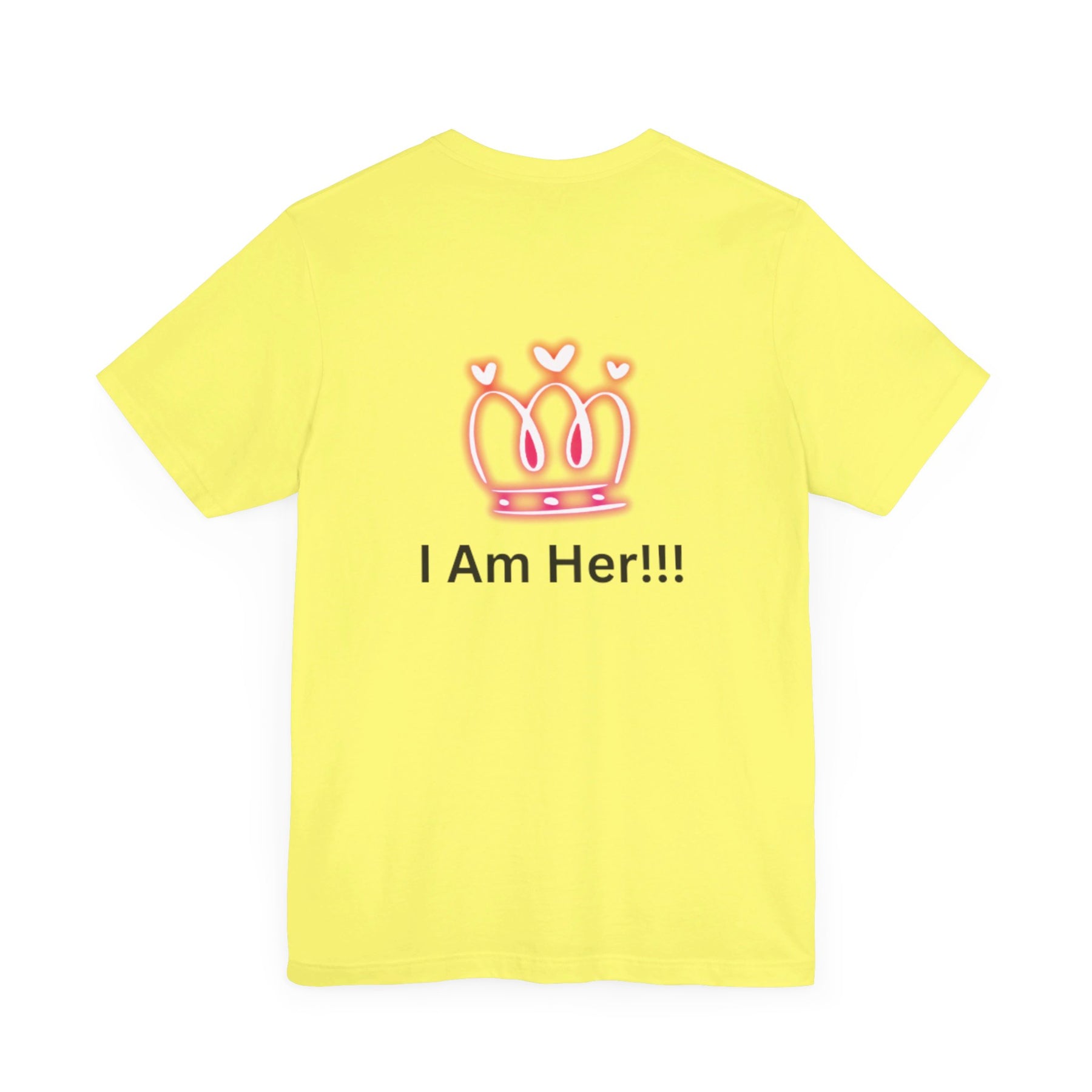 Peace Of Mind Over Drama -I Am Her!!! - Unisex Jersey Short Sleeve Tee