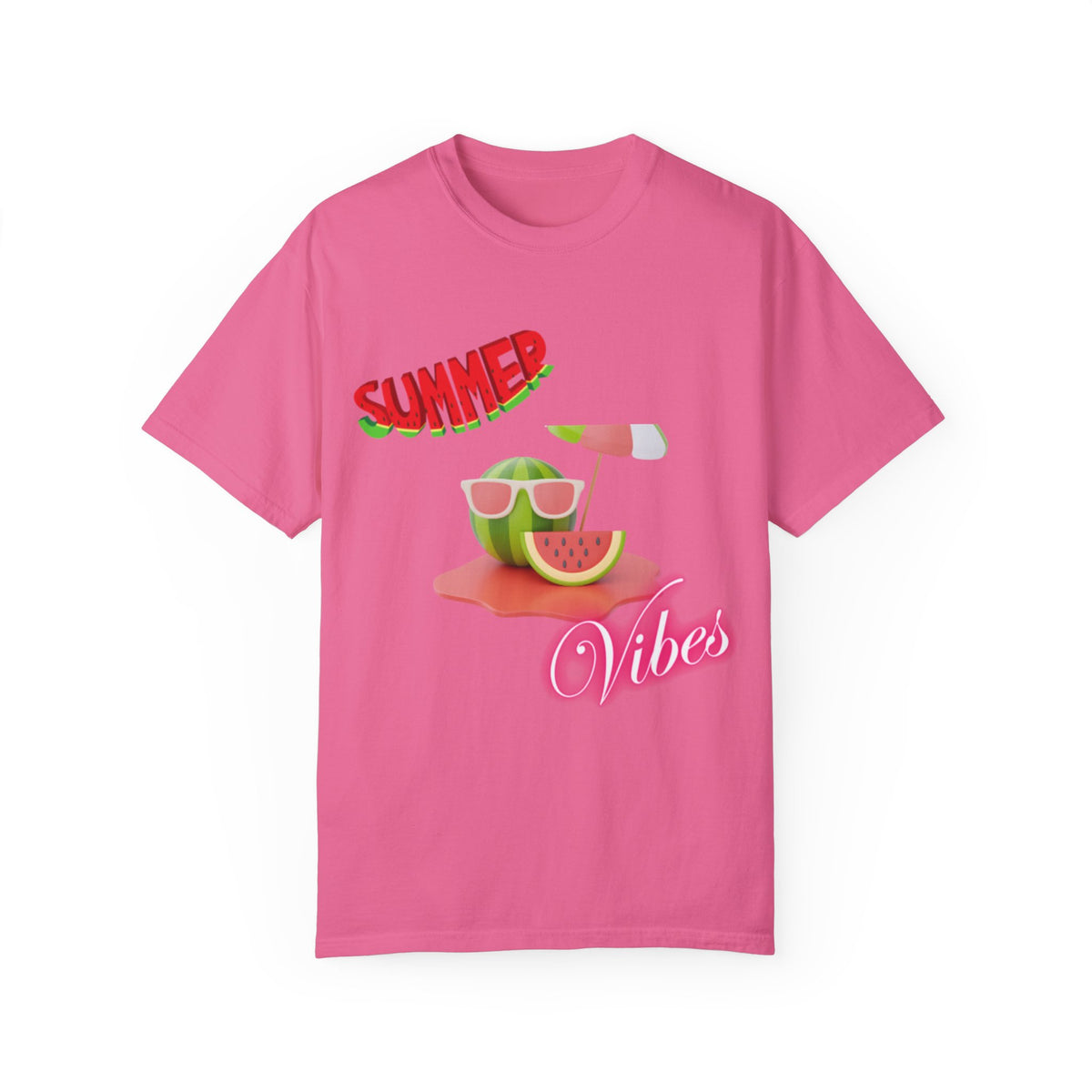 Summer Vibes Unisex Garment-Dyed T-shirt