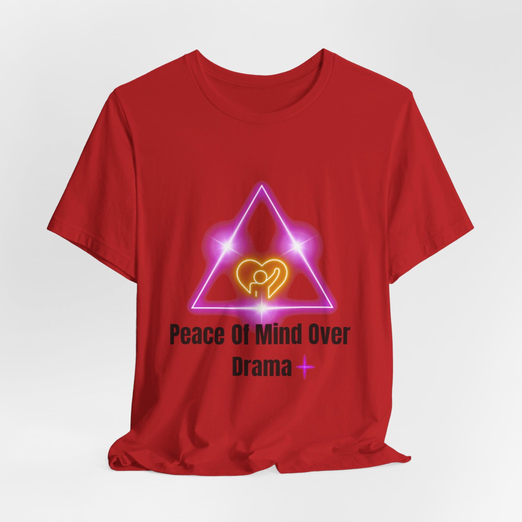 Peace Of Mind Over Drama -I Am Her!!! - Unisex Jersey Short Sleeve Tee