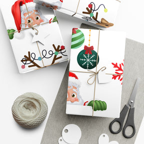 Sneaky Santa Gift Wrap Papers