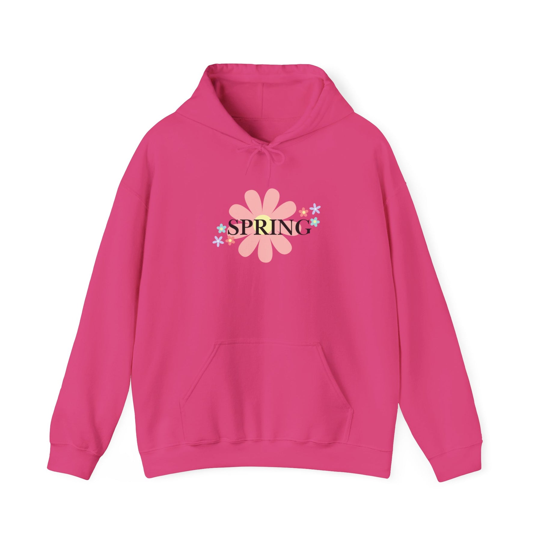 Spring Bloom Unisex Hoodie - Cozy Heavy Blend Sweatshirt for Seasonal Comfort