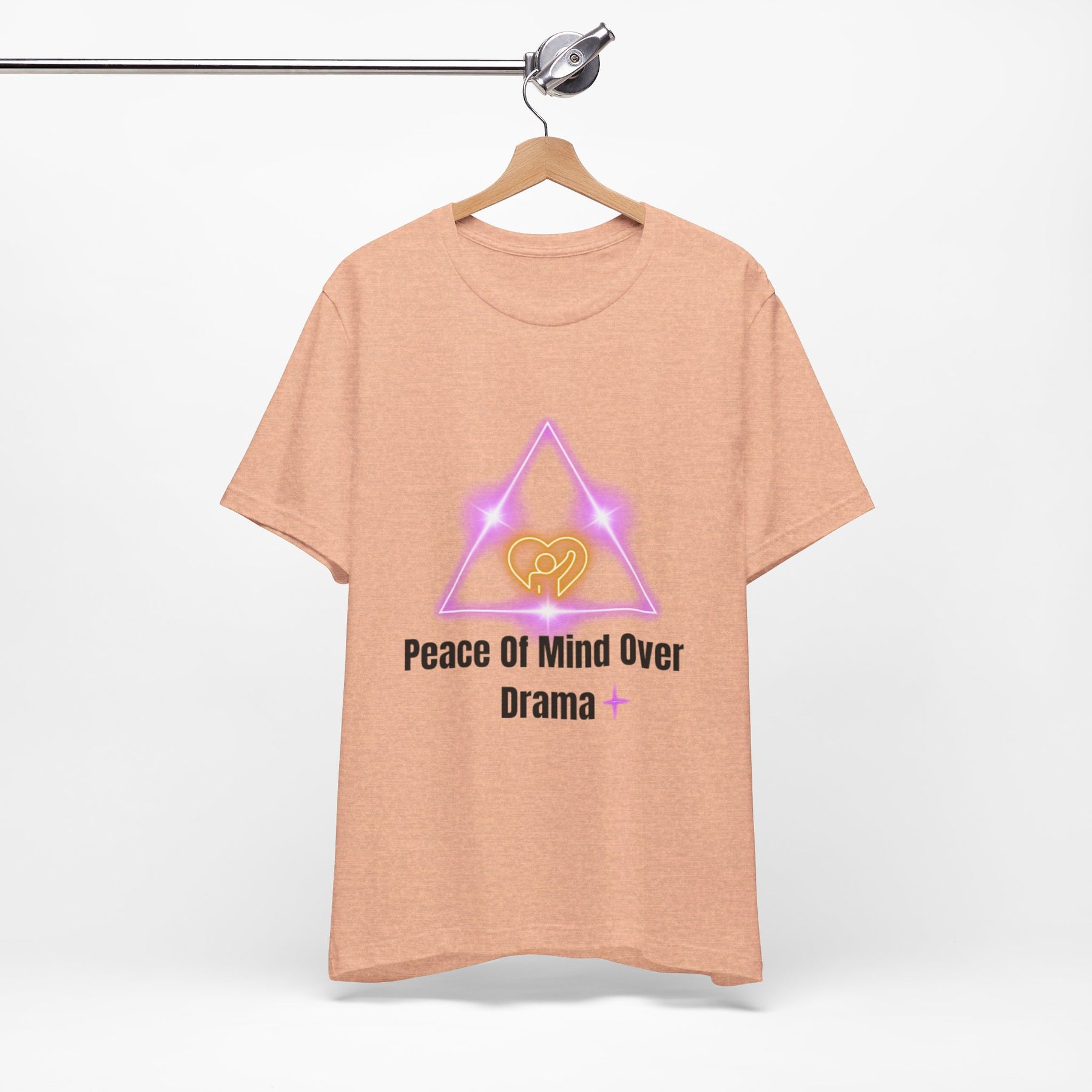 Peace Of Mind Over Drama -I Am Her!!! - Unisex Jersey Short Sleeve Tee