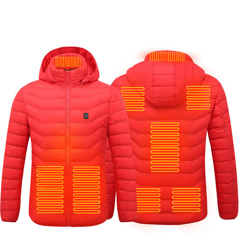 Men Heated Puffer Jacket