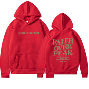 Faith Over Fear Christian Hoodie