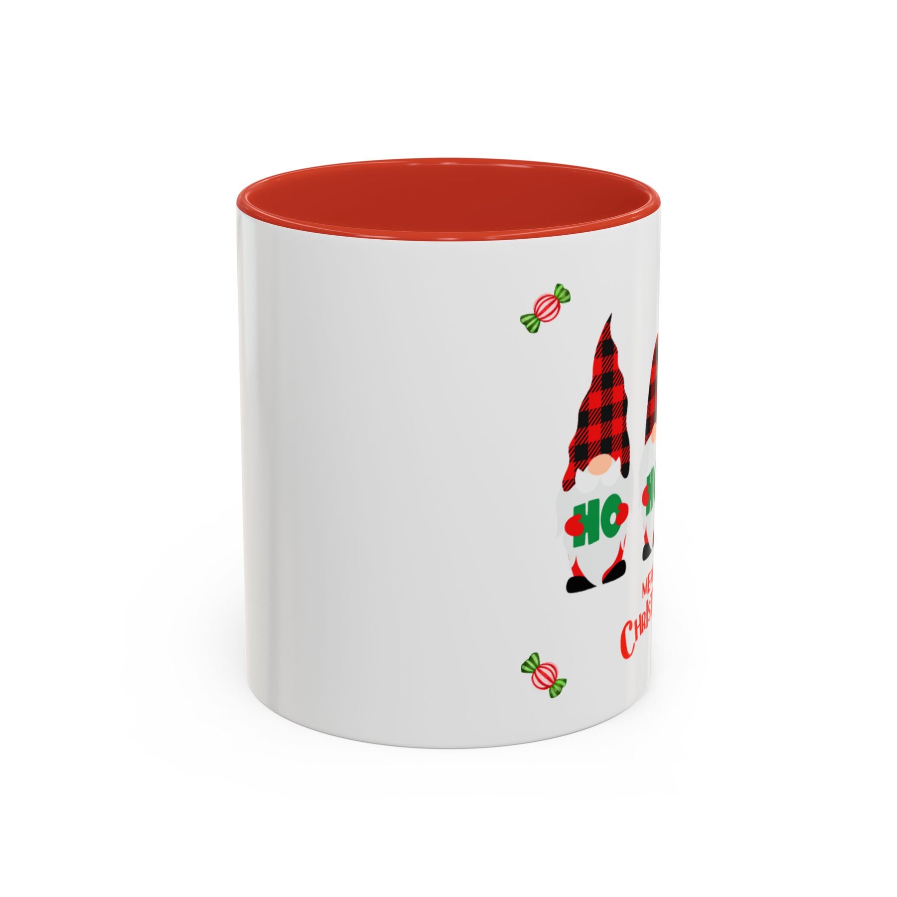 MERRY CHRISTMAS ACCENT COFFEE MUG, 11oz