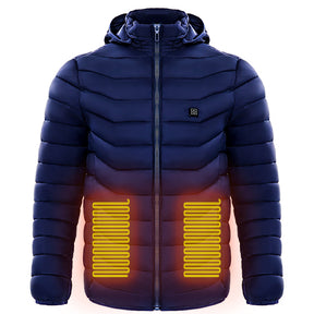 Men Heated Puffer Jacket