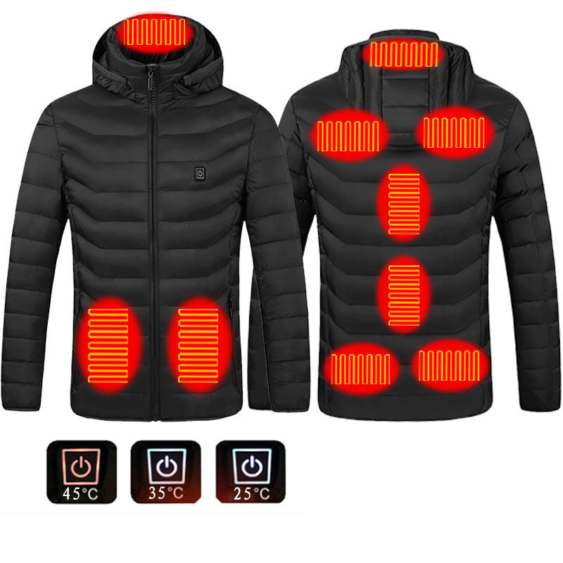 Men Heated Puffer Jacket