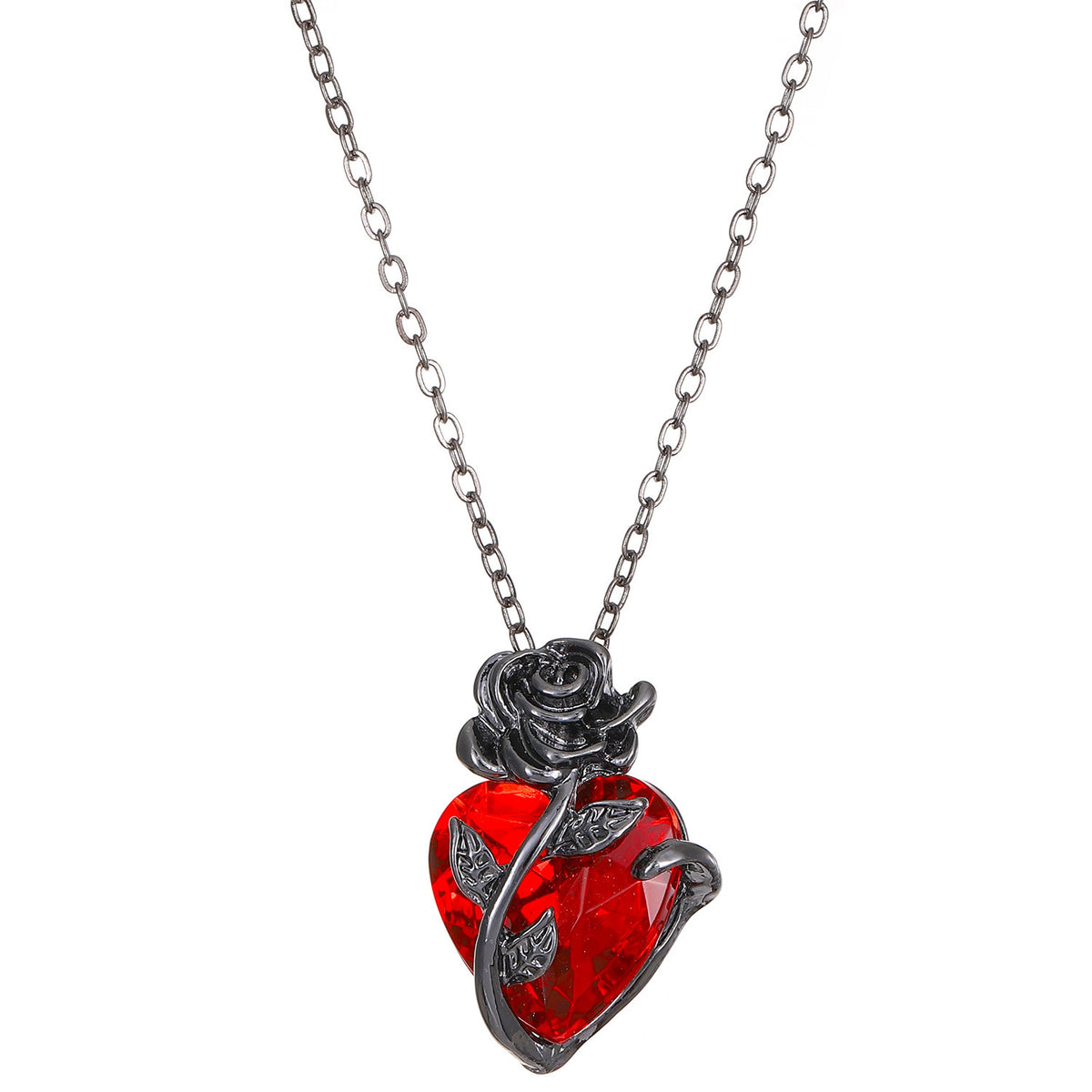 Punk Rose Love Necklace