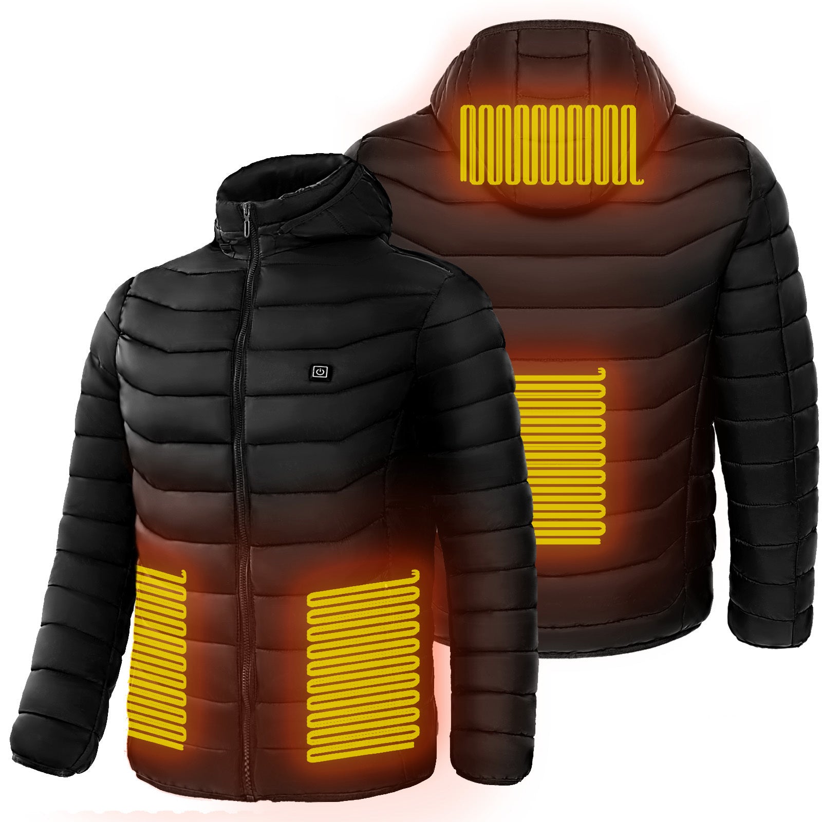 Men Heated Puffer Jacket