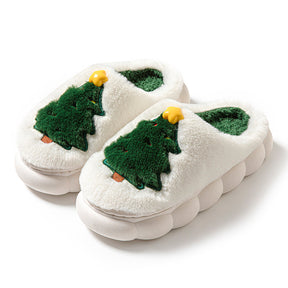 Christmas Tree Slippers – Cozy Holiday Comfort